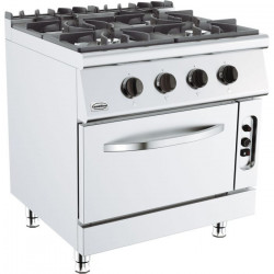 BASE 700 CUISINIERE A GAZ 4...