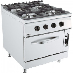 BASE 900 CUISINIERE A GAZ 4...