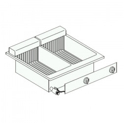 FRITEUSE ÉL. 2X10 L