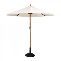 PARASOL ROND ÉCRU 3M