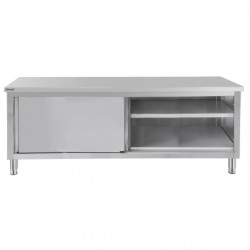 TABLE DE TRAVAIL INOX 600...