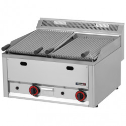 Grill pierre de lave double 66